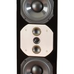 LCR80 Front Vertical Black no grille hi res